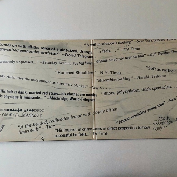 Lot 3 Comedy LP's Cosby 200 MPH, Allen Stand Up Comic, Martin Comedy Not Pretty - Picture 3 of 9